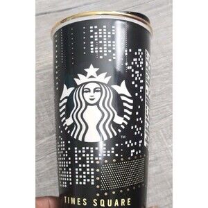Starbucks Times Square New York City Ceramic Travel Tumbler NYC Broadway 12 oz